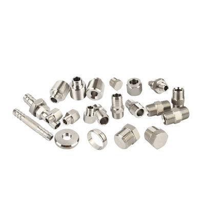Niestandardowe części metalowe CNC OEM Cynkowanie / chromowanie DIN Standard